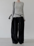 Modern Damage Ribbed Knit
