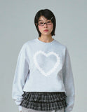 Flower Heart Sweatshirt