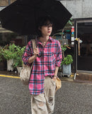Candid check box shirt