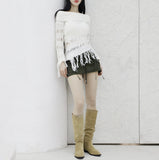 Vne Nylon String Mini Skirt