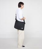 Cloud Smile Embroidery Cross Curved Messenger Bag