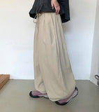 [unisex] Rango Linen Pintuck Wide Balloon Pants