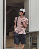 Rope Lettering Leather Strap Camp Cap