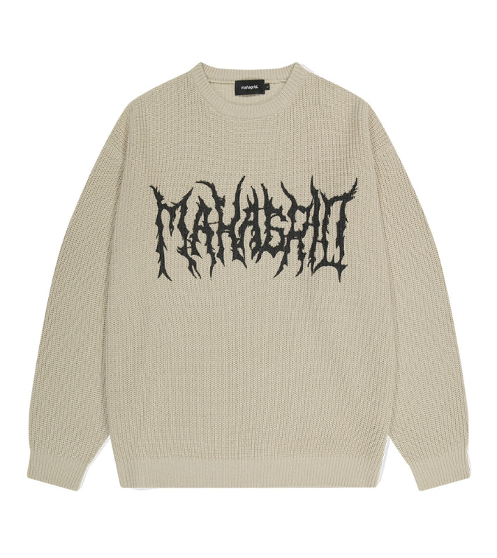 mahagrid(マハグリッド) - ゴスニットセーター / GOTH KNIT SWEATER