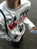MADE Metal Printing Long Sleeve Loose Fit Tee