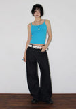 LINEAR POCKET WIDE DENIM