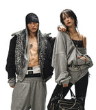 Shadow Loop Zip-Up Hoodie