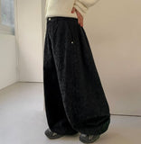 [Unisex] Genniro Camo Cut Balloon Wide Pants