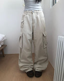 Felik Multi-Pocket Cargo Wide Pants