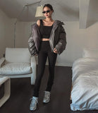 [set item] Maison fleece leggings set