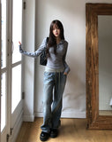 Bonnie Low Bending Bootcut Denim Pants