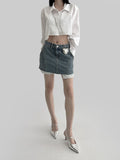 Hanell Pocket Cropped Shirt