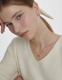 Iceblock Silver Necklace