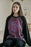 Cherry Fork Raglan Pigment Long Sleeve