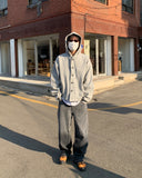 Hella Overfit Hooded Button Jacket