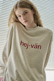 HEJ VAN Embroidered Sweatshirt