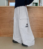 [unisex] Nenkimo Sun Printing Keyring Training Pants