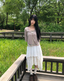 Motin Lace Three Quarter Cardigan