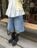 Yudan Denim Bermuda Pants