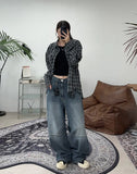 Miru Overfit Check Shirt