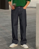 Burnett non-fade raw denim pants