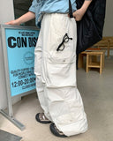 [unisex] Momoka String Parachute Cargo Pants