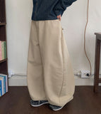 [Unisex] Kudento Stripe Cotton Wide Pants
