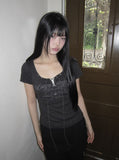 Mucon Eyelet Short Sleeve T-shirt
