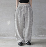 Summer Seersucker Striped Pants
