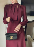 Sellby Drape Tie Wrap One Piece