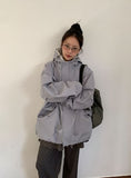 [unisex] Homeper Hood Over Bomber Jacket