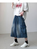Mag Bermuda Cargo Denim