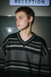 Cheese Club V-neck Knit