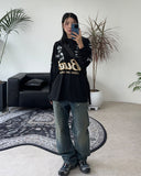 Rattan Double Knee Washing Denim Pants