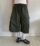 [unisex] Iltit Cargo Banding Bermuda Pants