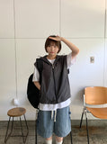 [unisex] Comchi Summer Nylon Hood Vest