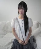 Cocomi Balloon Short Sleeve Blouse
