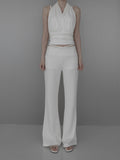 Airy Low Bootcut Pants