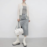 Roiti See-Through Two-Way Cardigan