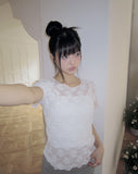 Marmon Crochet Short Sleeve T-shirt