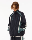 Color Block 93 Sporty Zip-Up Jacket