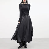 Prene Flared Wrap Skirt
