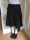 Loen Tie Midi Skirt