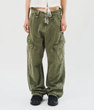 Fog Dyeing Cargo Pants