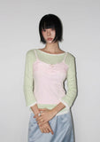 LACE POINT SLEEVELESS