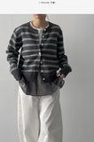 Glam Striped Crop Cardigan