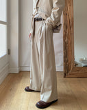 Louis Pintuck Wide Slacks