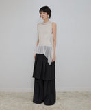Layered Lace Frill Sleeveless