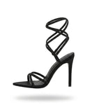 Slim strap sandals