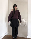 Kiyo Pleated Skirt Layered Pants